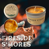 Fireside S'mores - USA MADE - Soy Wax Candles - Camping Gift