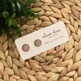 Pretty Little Things Studs - Dusty Pink