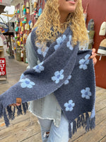Daisy Pattern C.C Scarf SFC0079