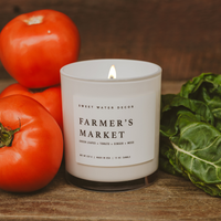 *NEW* Farmer's Market 11 oz Soy Candle - Home Decor & Gifts