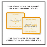 Brass Monkey Misunderstood Songs Game