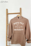 NORTH POLE UNIVERSITY EST. 1930 Hoodie Pullover Sweatshirt