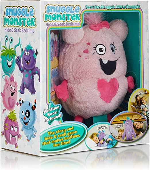 Snuggle Monster Hide & Seek Bedtime  Pink Monster