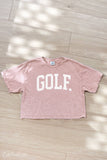GOLF Cropped Mineral Graphic Top