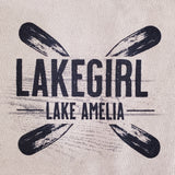 LakeGirl Lake Amelia Stacked Paddles Tee