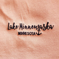 Lake Minnewaska Embroidered Fleece Crew