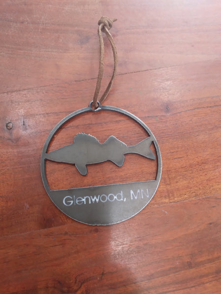Fish ornaments-Glenwood, MN