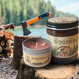 The Woodsman - USA MADE - Masculine Soy Wax Candles