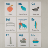 Children's Minnesota Alphabet Flash Cards, Minnesota Gift