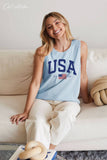 USA EST.1776 Mineral Graphic Tank Top