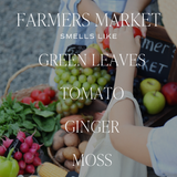 *NEW* Farmer's Market 11 oz Soy Candle - Home Decor & Gifts