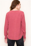Boat Neck Long Sleeve Pullover Sweater