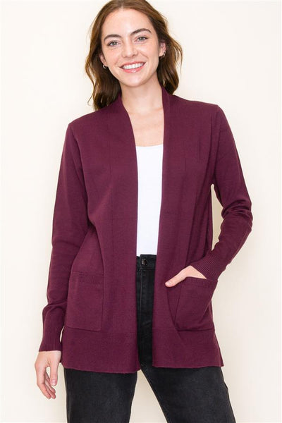 Cardigan with Side Pockets
