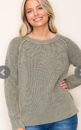 Raglan Sleeve Sweater