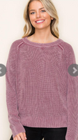 Raglan Sleeve Sweater