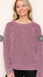 Raglan Sleeve Sweater