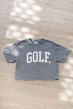 GOLF Cropped Mineral Graphic Top