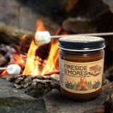 Fireside S'mores - USA MADE - Soy Wax Candles - Camping Gift