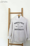NORTH POLE UNIVERSITY EST. 1930 Hoodie Pullover Sweatshirt