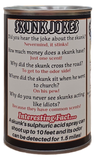 Canned Skunk | Stuffed Animal Plush w/Funny Jokes on Can