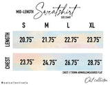 GOLF Mid length Cropped Graphic Fleece Pullover Relaxed Fit.