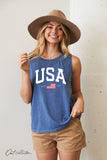 USA EST.1776 Mineral Graphic Tank Top