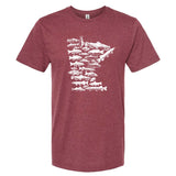 Fish Stamp Minnesota T-Shirt