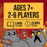 Exploding Kittens Board Game - TOTY 2026 Winner