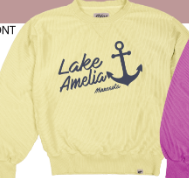 Lake Amelia Auxology Corded Crew Neck