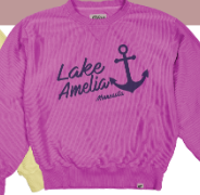 Lake Amelia Auxology Corded Crew Neck