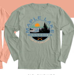 Maple Lake Infancy Pines Long Sleeve Tee