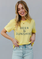 Beer & Sunshine Graphic Tee