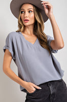 Basic V-Neck Top