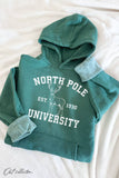 NORTH POLE UNIVERSITY EST. 1930 Hoodie Pullover Sweatshirt