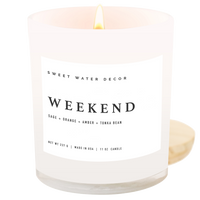 Weekend 11 oz Soy Candle - Home Decor & Gifts