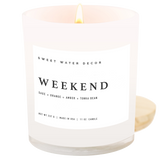Weekend 11 oz Soy Candle - Home Decor & Gifts