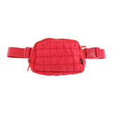 Quilted Puffer Women's C.C Belt Bag