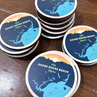 Custom Wooden Lake Magnets