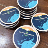 Custom Wooden Lake Magnets