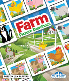 Picture Dominoes: Farm Game for Ages 3+