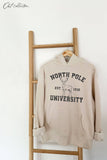 NORTH POLE UNIVERSITY EST. 1930 Hoodie Pullover Sweatshirt
