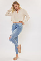 Curvy Ultra High Rise Ankle Skinny Jeans