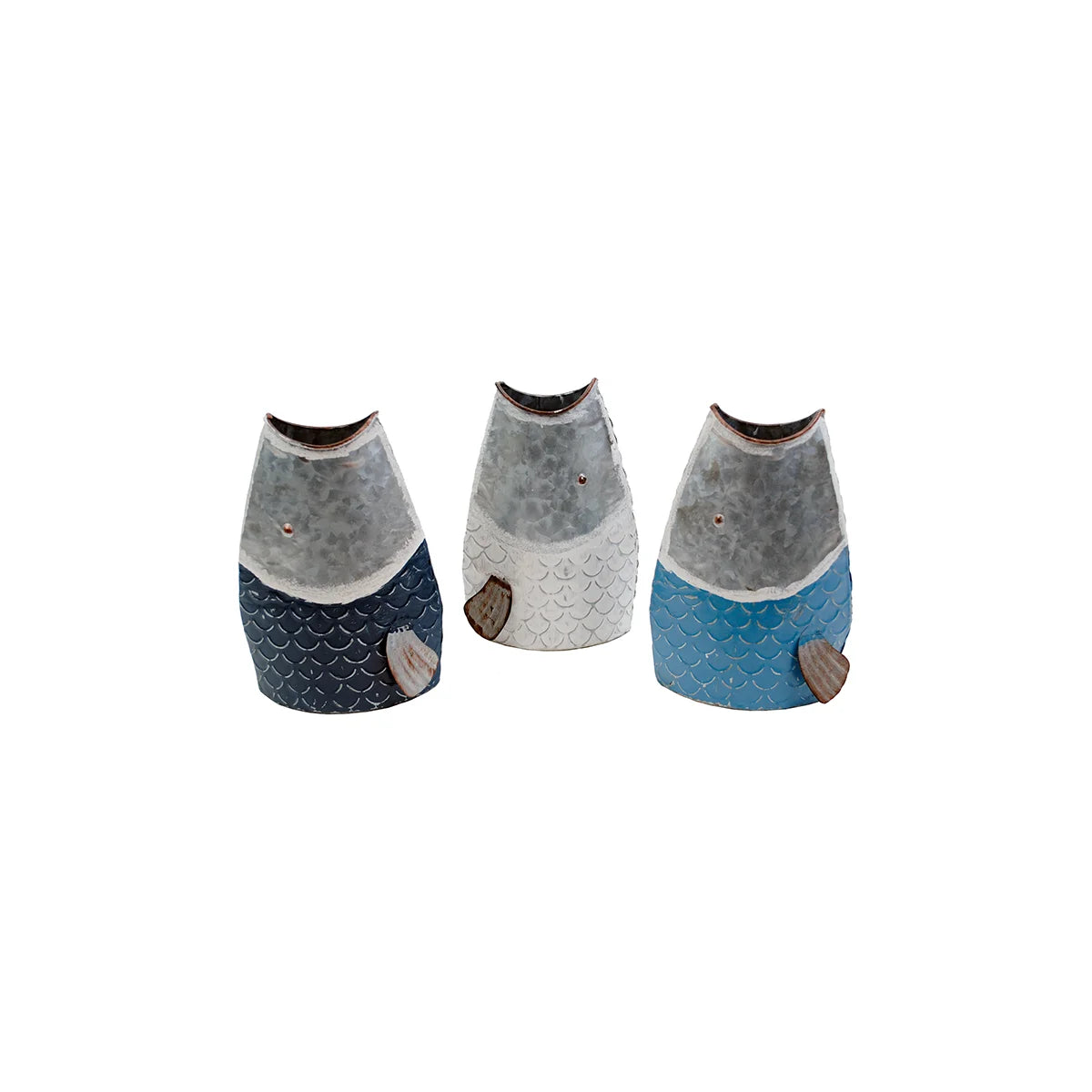 Metal Fish Vase – WaskaVillage