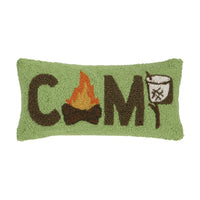 Camp Marshmallow Hook Pillow