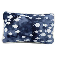 Batik Fish Accent Pillow