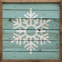Snowflake 1 Blue Small Picture