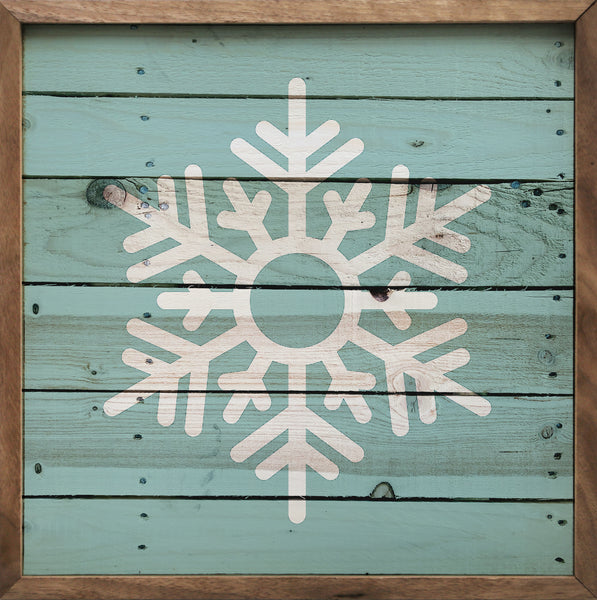 Snowflake 1 Blue Small Picture