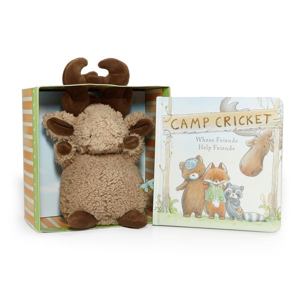 Camp Cricket Book and Plush Boxed Set