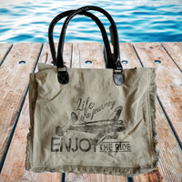 Life is a Journey, Enjoy the Ride Tote