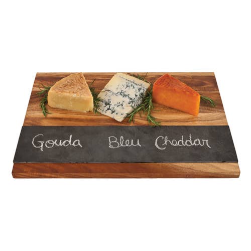 Wood & Slate Cheese Board